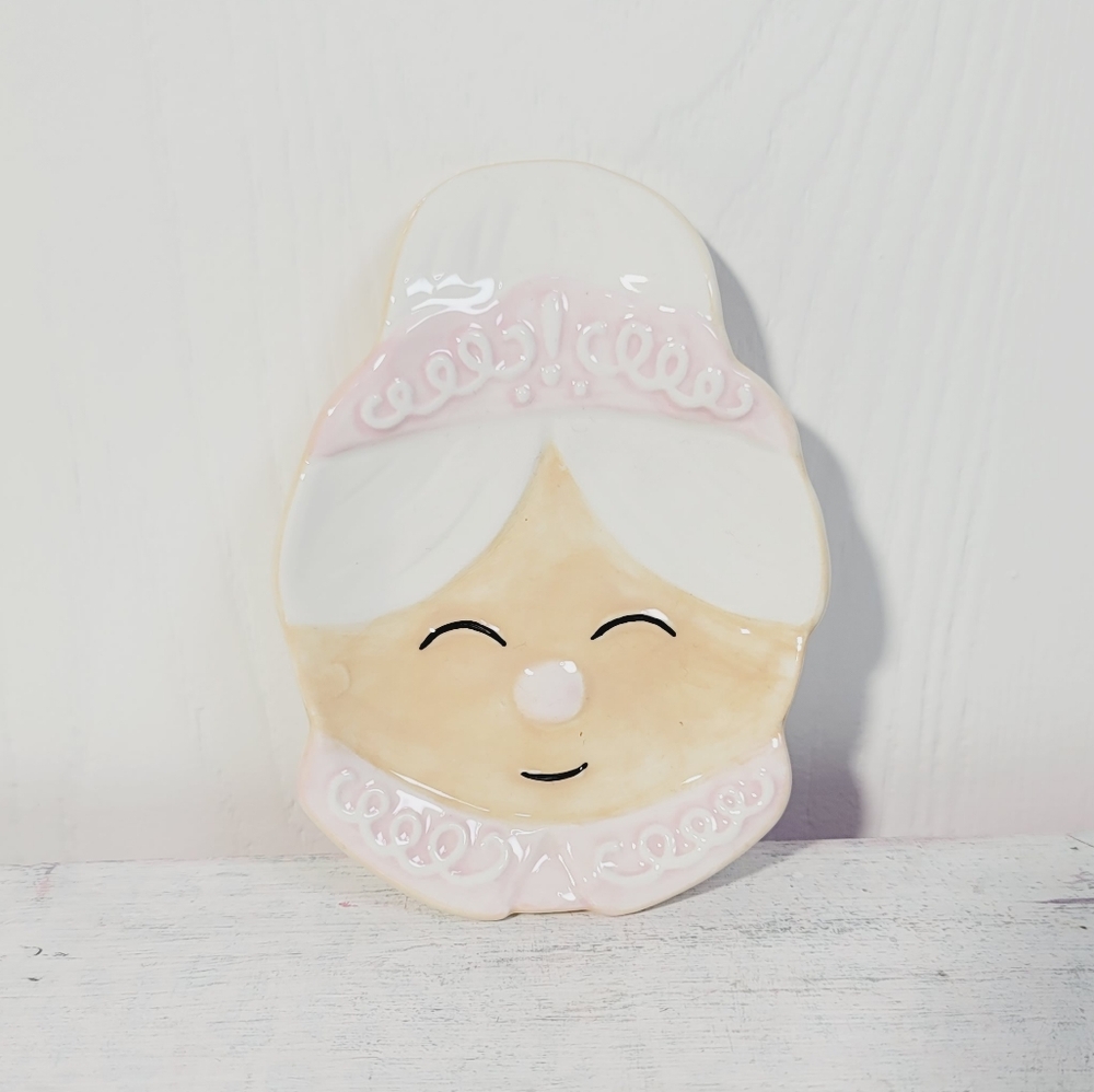 NEW At Home Christmas Mrs. Claus' Bakery Spoon Rest